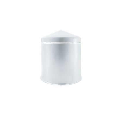 Pointed 2-Piece Style Rear Axle/Hub High Hat Only - Chrome
