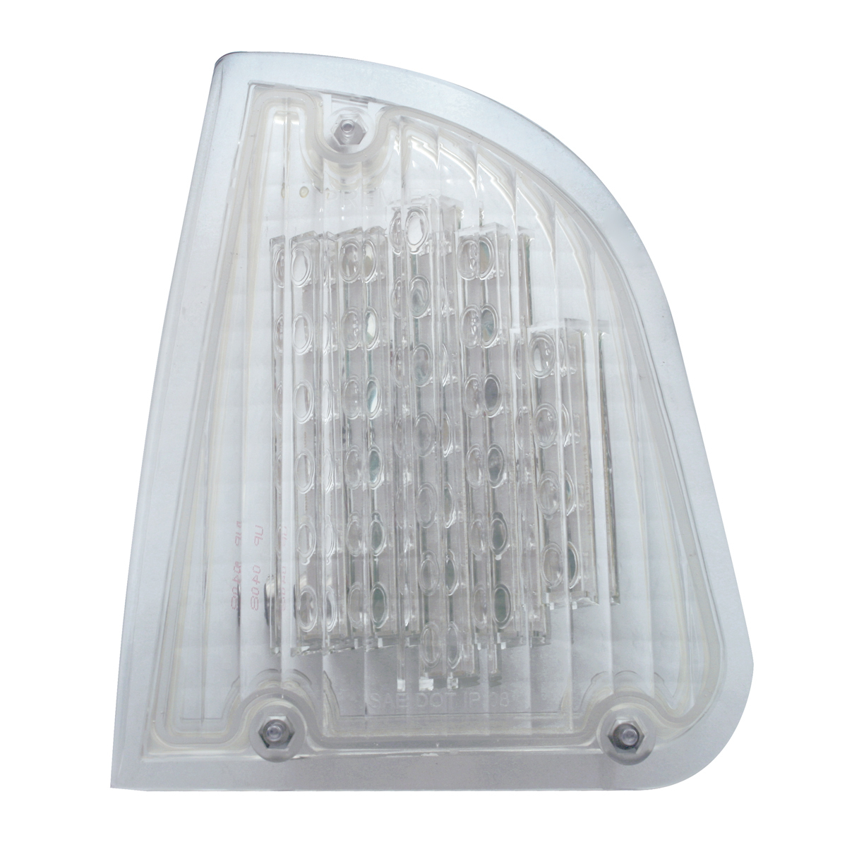 29 LED Turn Signal Light For 1985-2007 Kenworth T600 (Driver) - Amber LED/Clear Lens