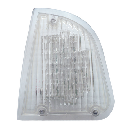 29 LED Turn Signal Light For 1985-2007 Kenworth T600 (Driver) - Amber LED/Clear Lens