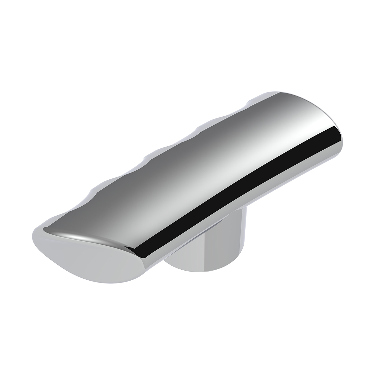 Thread-On T-Shape Gearshift Knob - Chrome