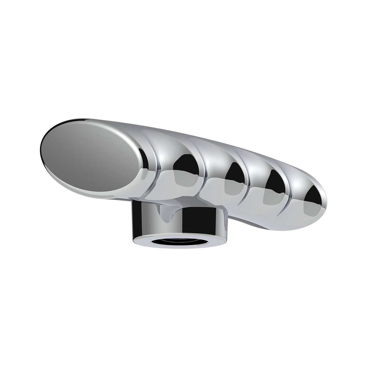 Thread-On T-Shape Gearshift Knob - Chrome