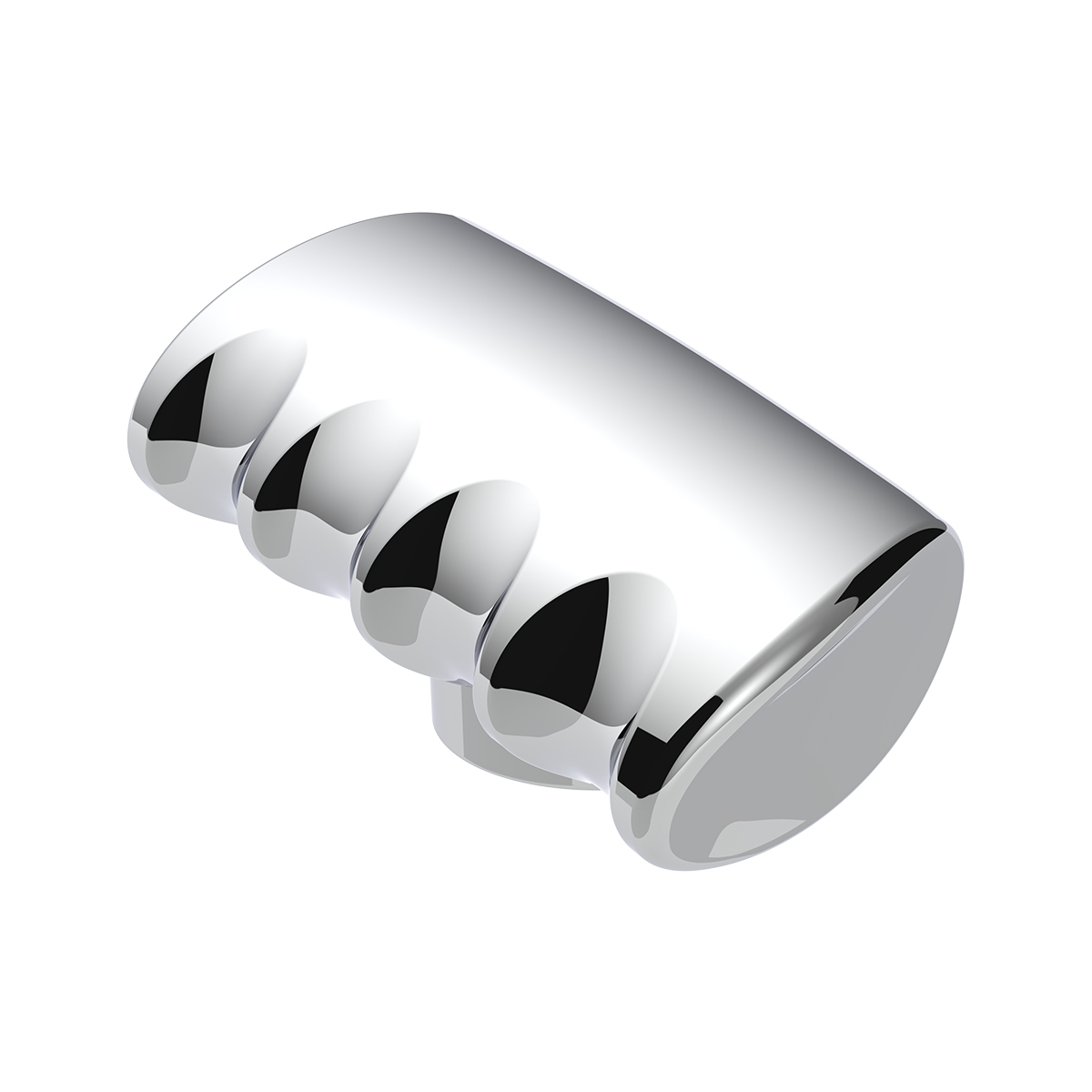 Thread-On T-Shape Gearshift Knob - Chrome