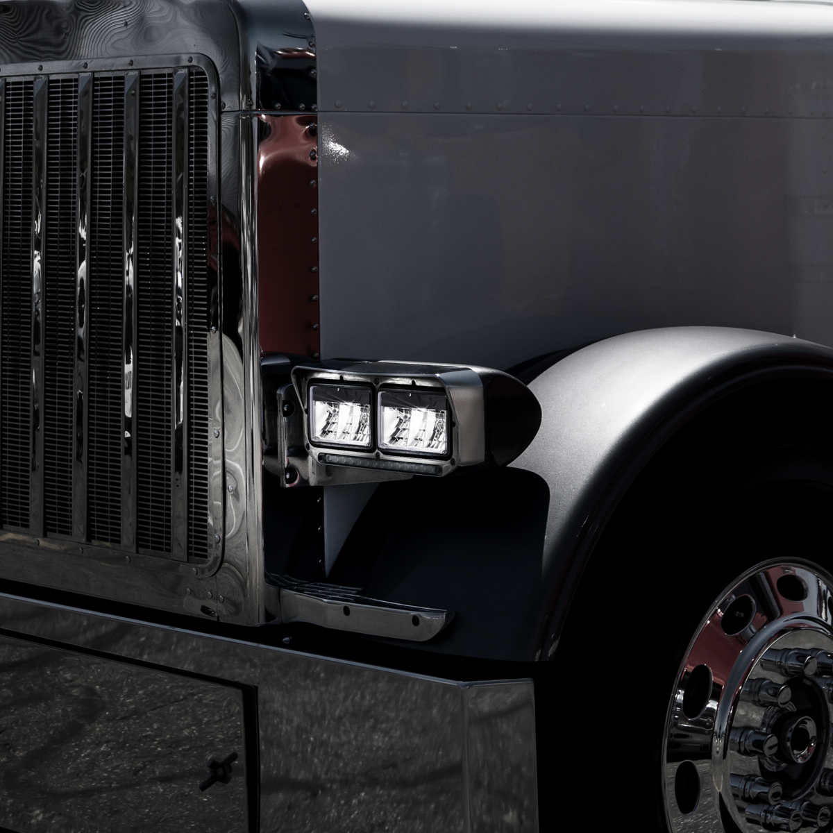 ULTRALIT-8 High Power LED 4" X 6" Headlight