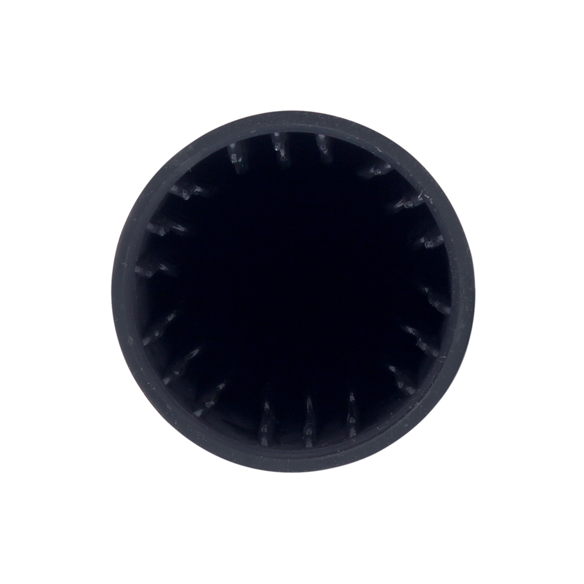 Matte Black Spike Hubcap Nut Cover For 2003-15 Chevy & GMC Full Size Truck (Bulk)