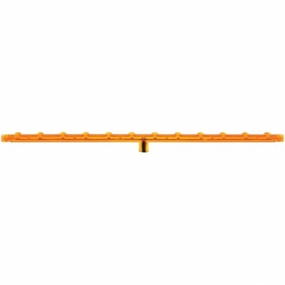 12 LED 12" Ultra Slim Light Bar Only (Turn Signal) - Amber LED/Amber Lens (Bulk)