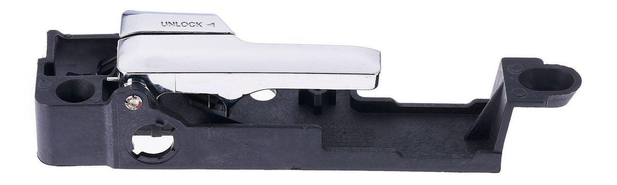 Interior Door Handle Front LH Plastic Chrome for 2006-2012 Ford Fusion; 2006-2009 Lincoln Zephyr; 2006-2012 Lincoln MKZ Hybrid; 2006-2011 Mercury Milan Hybrid