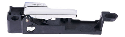 Interior Door Handle Front LH Plastic Chrome for 2006-2012 Ford Fusion; 2006-2009 Lincoln Zephyr; 2006-2012 Lincoln MKZ Hybrid; 2006-2011 Mercury Milan Hybrid
