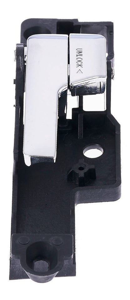Interior Door Handle Front LH Plastic Chrome for 2006-2012 Ford Fusion; 2006-2009 Lincoln Zephyr; 2006-2012 Lincoln MKZ Hybrid; 2006-2011 Mercury Milan Hybrid