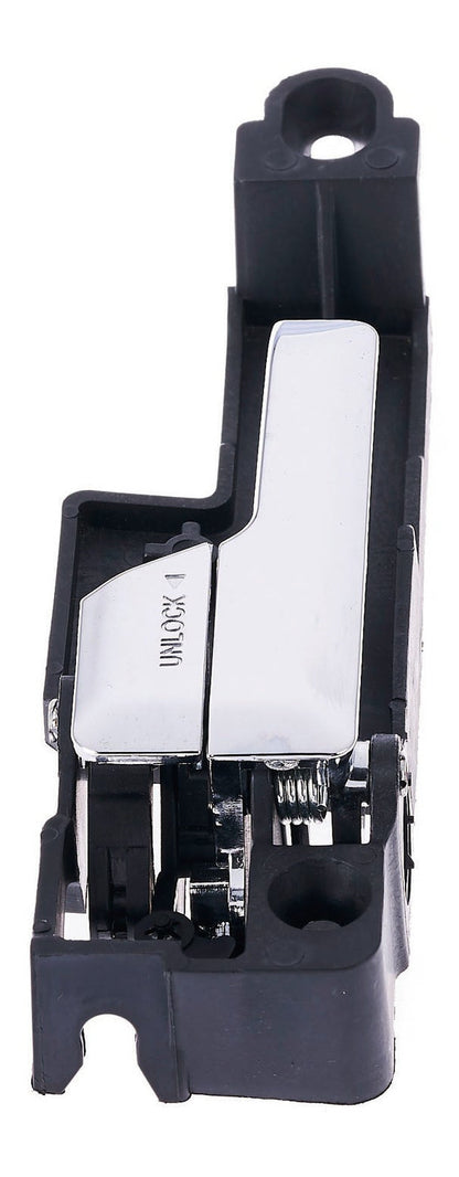 Interior Door Handle Front LH Plastic Chrome for 2006-2012 Ford Fusion; 2006-2009 Lincoln Zephyr; 2006-2012 Lincoln MKZ Hybrid; 2006-2011 Mercury Milan Hybrid