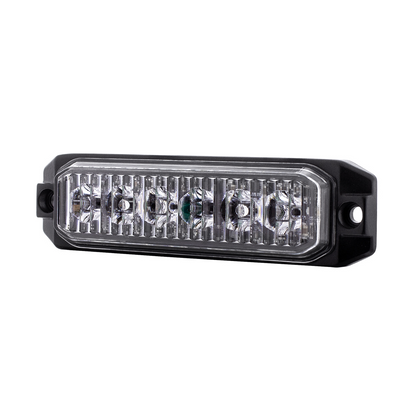 6 High Power LED "Competition Series" Slim Warning Light - Blue