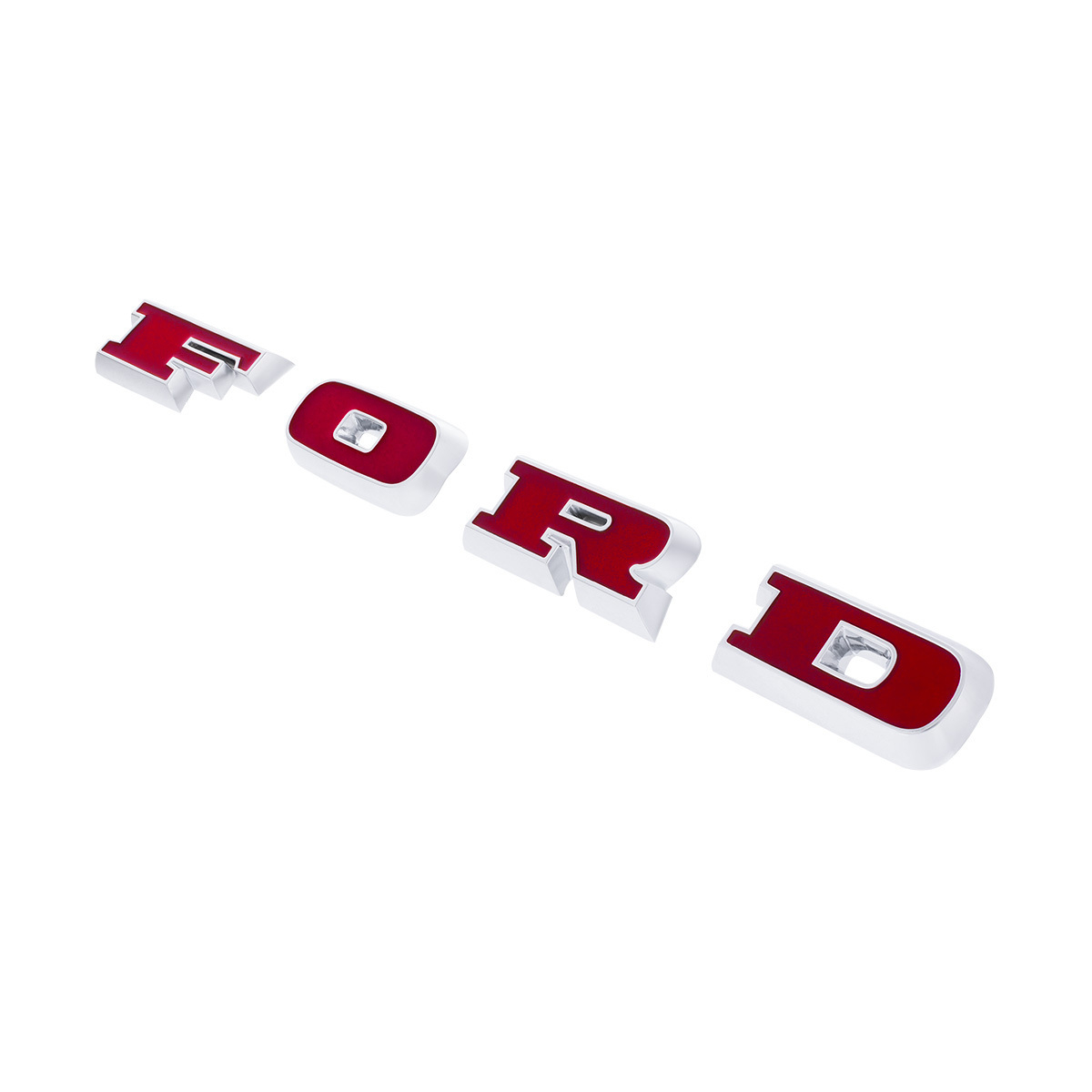 Chrome "Ford" Grille Letter Set For 1966-1977 Ford Bronco
