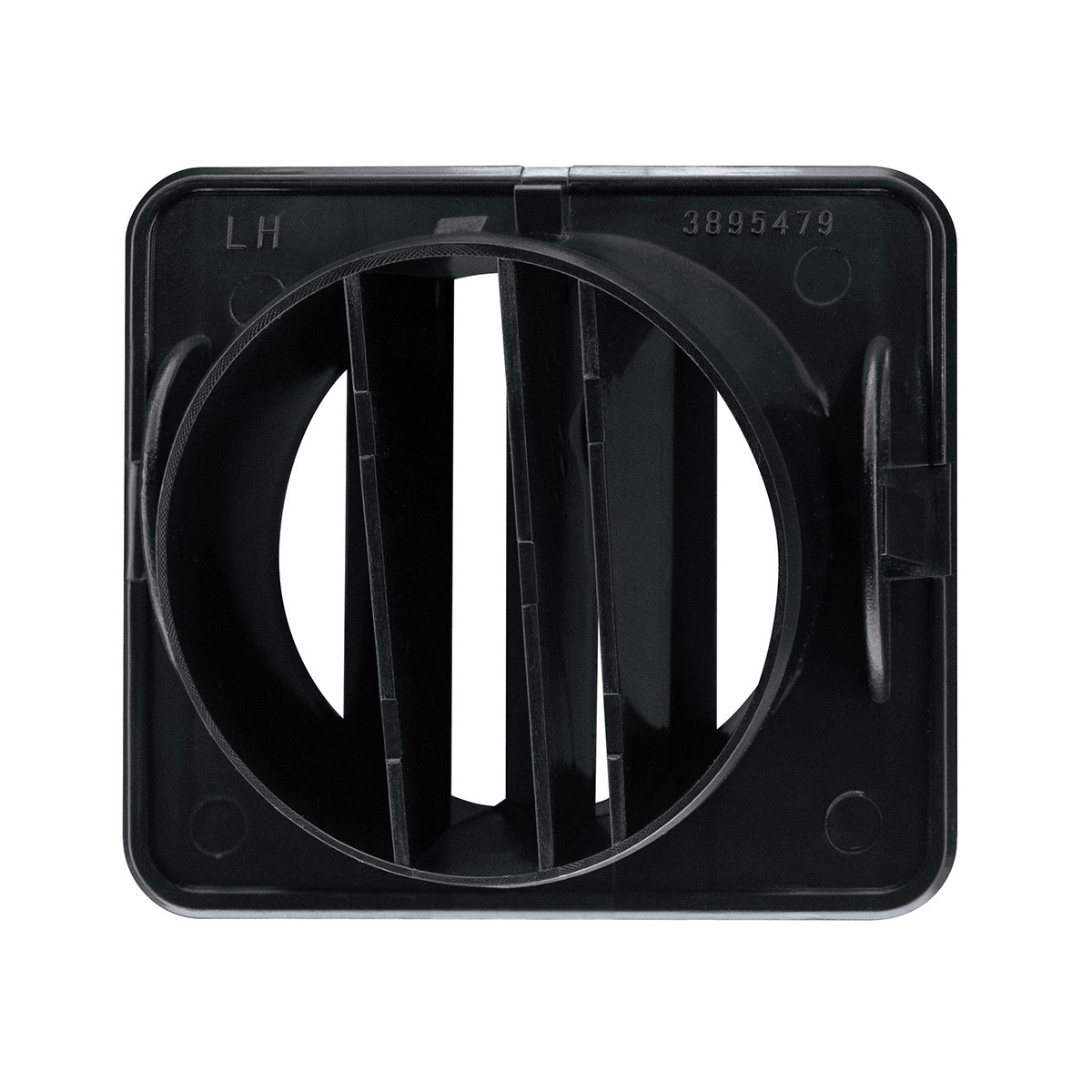 Black Defrost Duct For 1967-72 Chevy & GMC Truck - L/H
