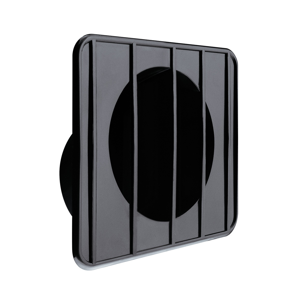 Black Defrost Duct For 1967-72 Chevy & GMC Truck - L/H