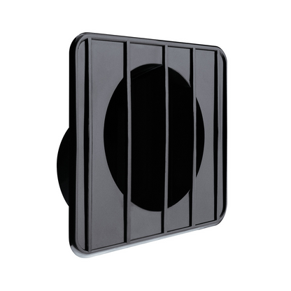 Black Defrost Duct For 1967-72 Chevy & GMC Truck - L/H