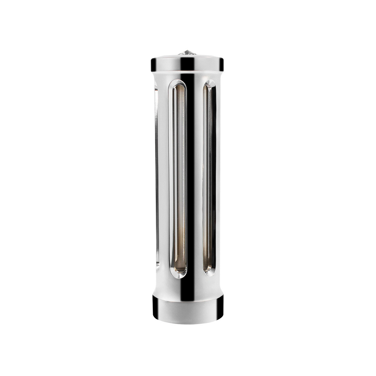 M30X3.5 Thread-On Sonoma Gearshift Knob-Smoke Crystal/Chrome