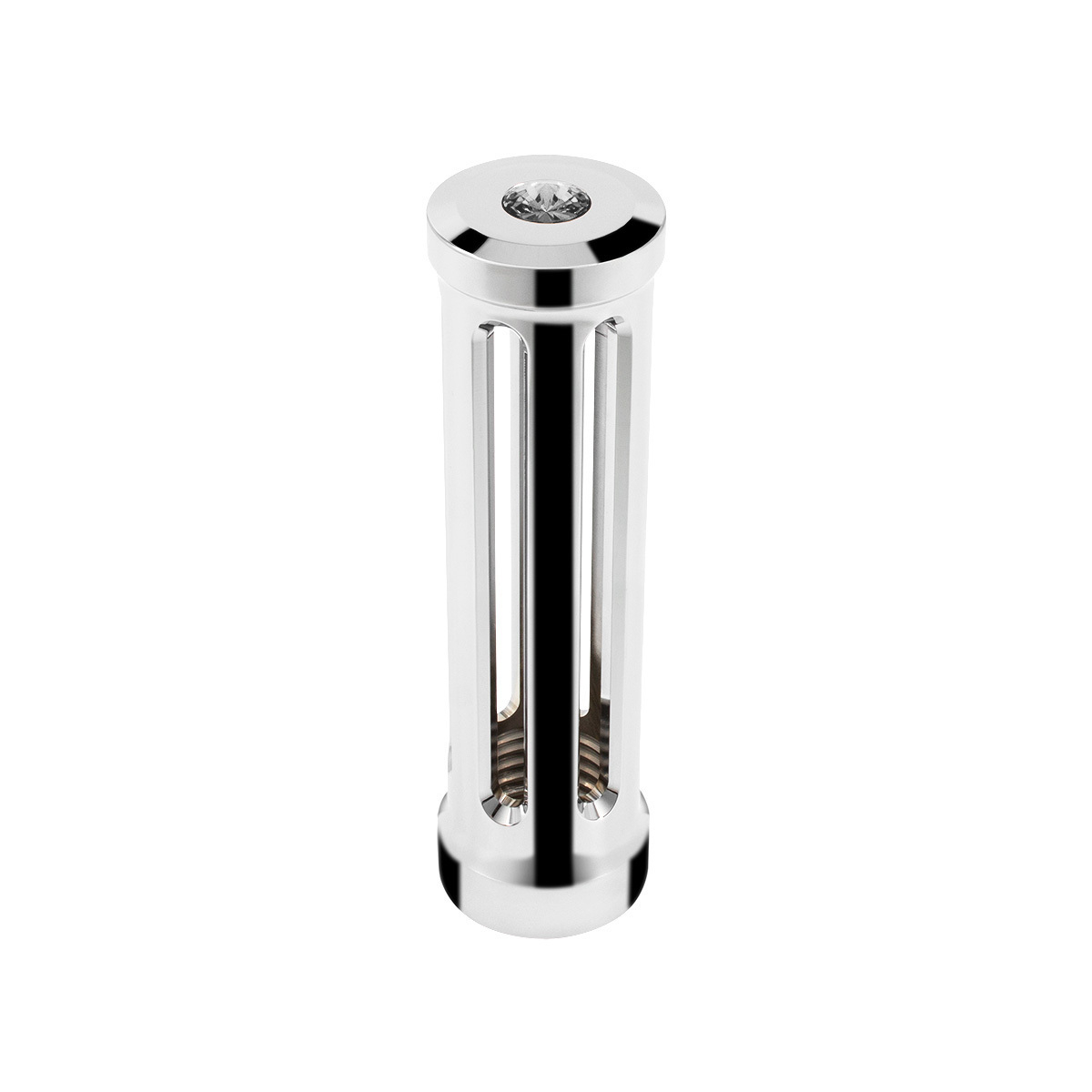 M30X3.5 Thread-On Sonoma Gearshift Knob-Smoke Crystal/Chrome