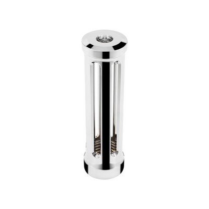 M30X3.5 Thread-On Sonoma Gearshift Knob-Smoke Crystal/Chrome