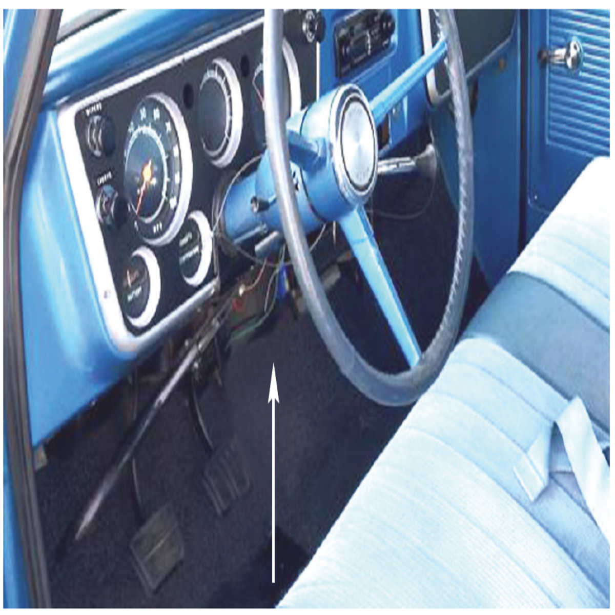 Chrome Hand Brake Cover For 1967-68 Chevy & GMC Truck