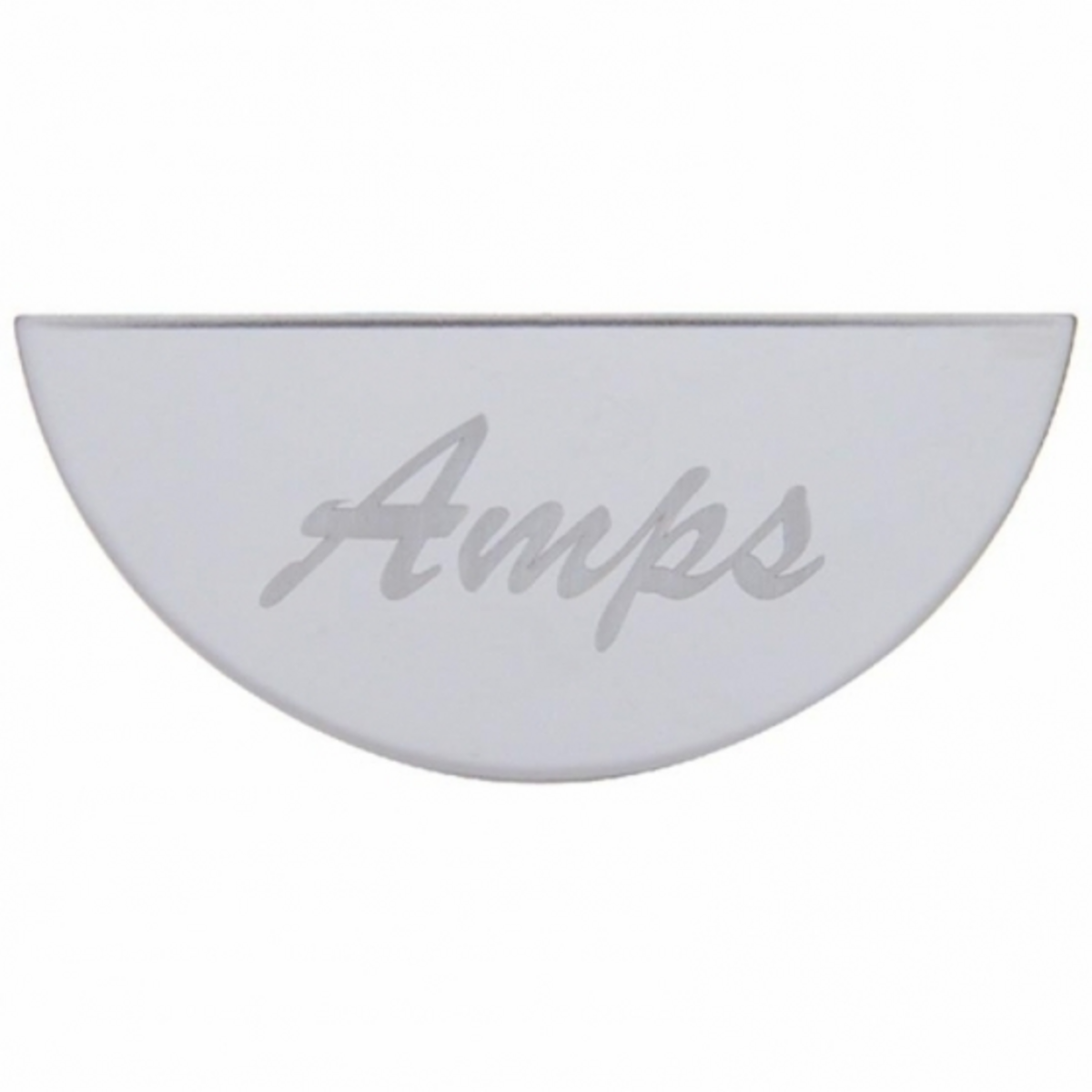 Gauge Plate For Peterbilt - Amps