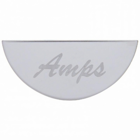 Gauge Plate For Peterbilt - Amps