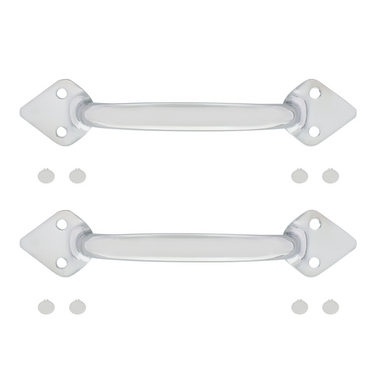 Stainless Steel Hood Handle Set For Ford Car (1928-1932) & Truck (1932-1934)