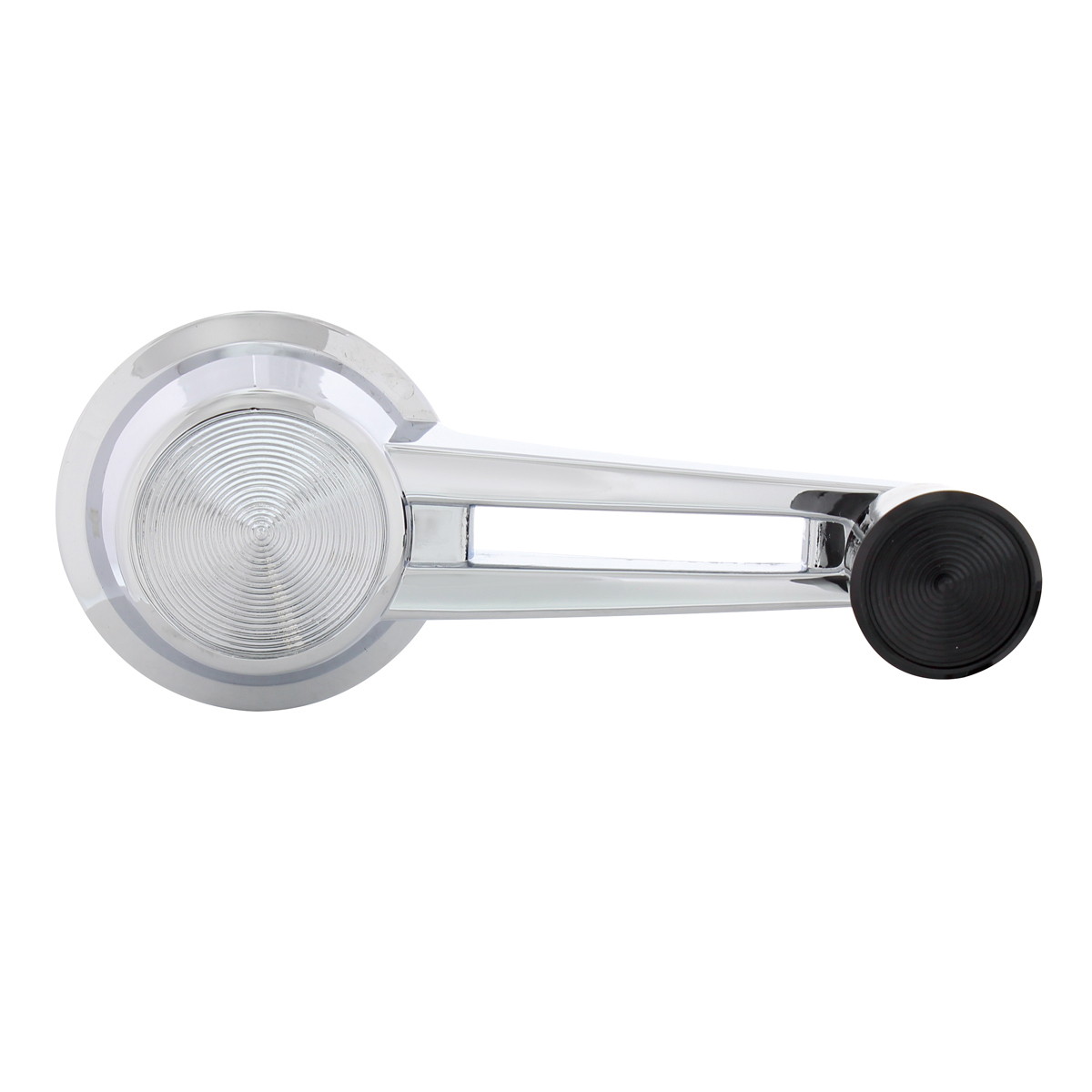 Chrome Inside Window Crank With Black Knob For 1961-1964 Chevy Impala/Bel-Air
