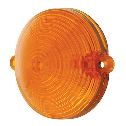 25 Amber LED 12V Front Parking Light For 1963-1967 Chevrolet Corvette-Amber Lens