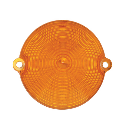 25 Amber LED 12V Front Parking Light For 1963-1967 Chevrolet Corvette-Amber Lens