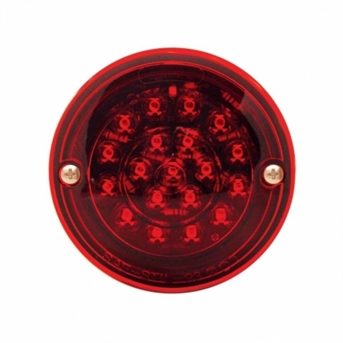 19 LED Stud Mount Light With License Light (Stop, Turn & Tail) - Driver (Bulk)