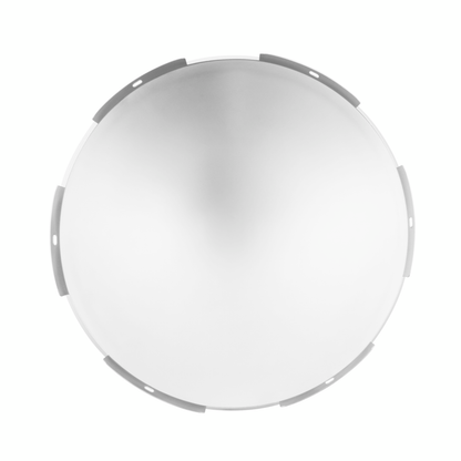 6 Even Dome Front Hubcap - 7/16" Lip