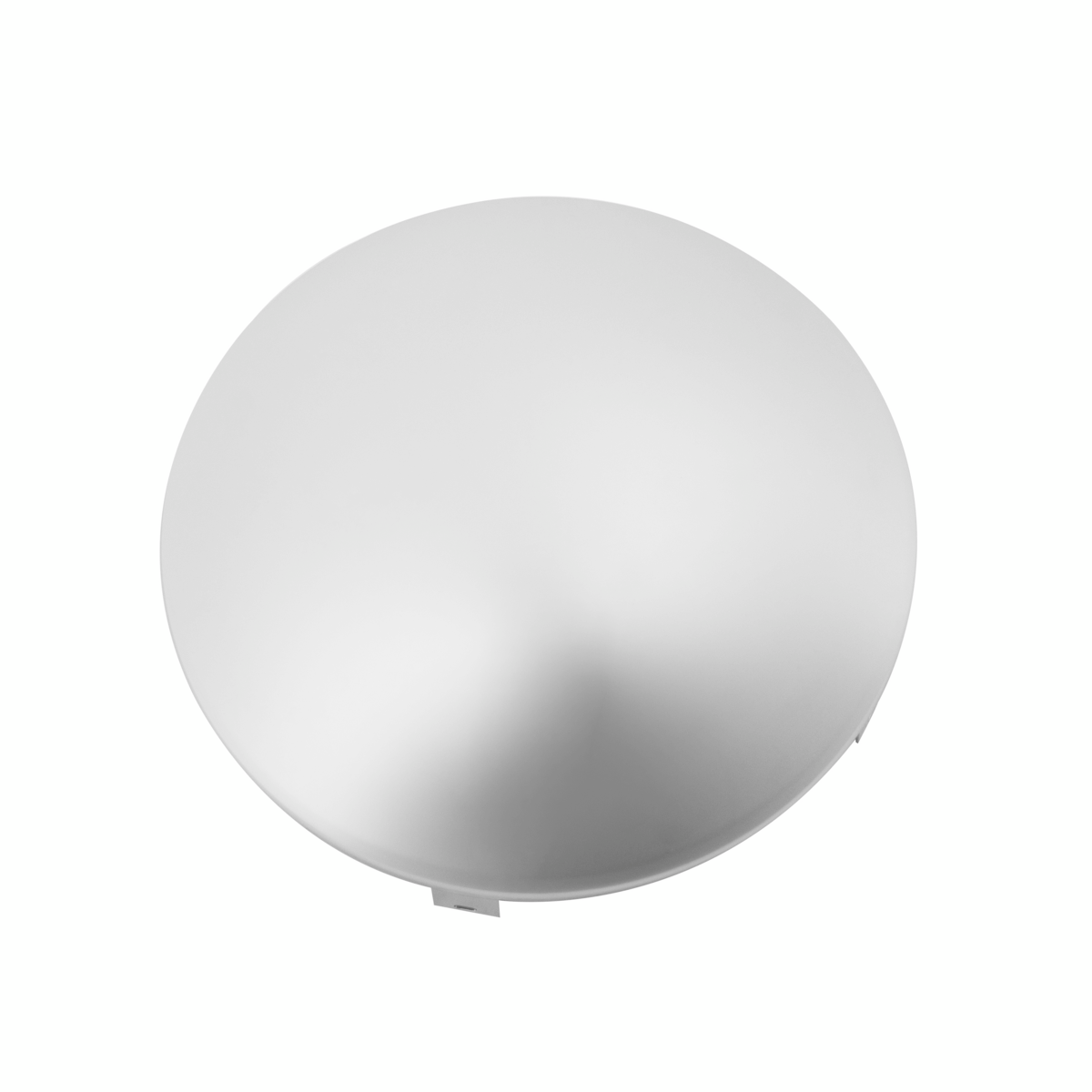 6 Even Dome Front Hubcap - 7/16" Lip