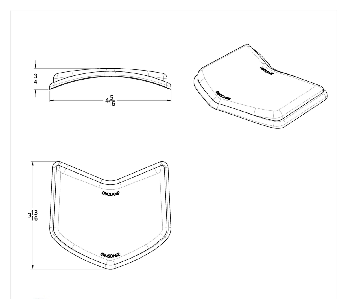 Glass Tail Light Lens For 1940 Ford Passenger Car
