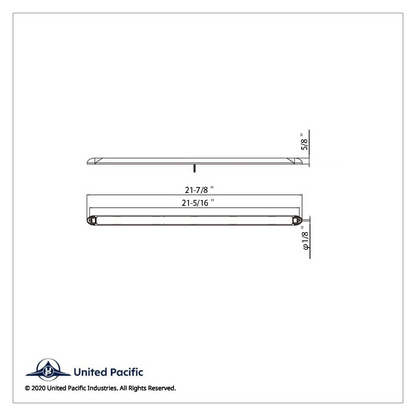 27 High Power LED 21 3/4" Auxiliary/Utility Light Bar - White LED/Clear Lens (Bulk)