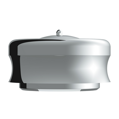 6-3/8" Round Chrome Dome Style Air Cleaner