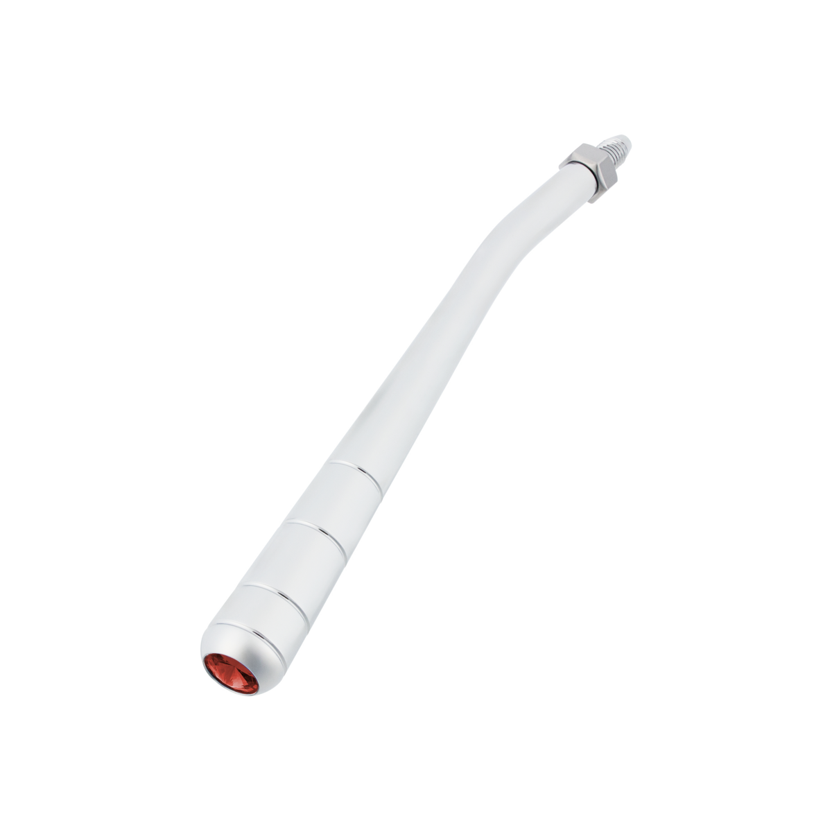 7" Trailer Brake Handle With Red Crystal