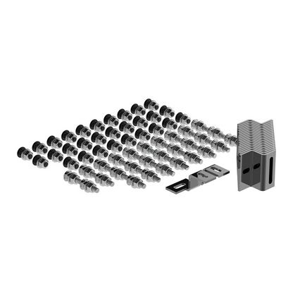 Aluminum Billet Style Grille Insert With Horizontal Bars For Peterbilt 389