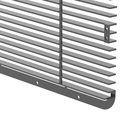 Aluminum Billet Style Grille Insert With Horizontal Bars For Peterbilt 389