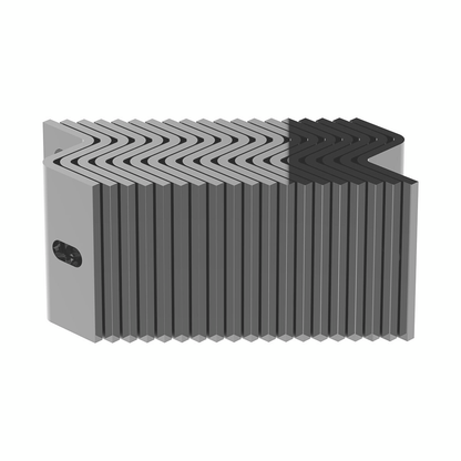 Aluminum Billet Style Grille Insert With Horizontal Bars For Peterbilt 389