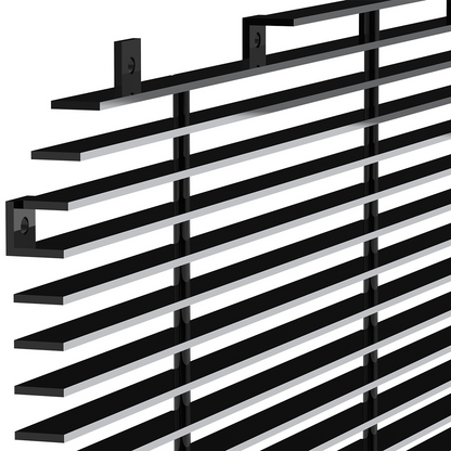 Aluminum Billet Style Grille Insert With Horizontal Bars For Peterbilt 389