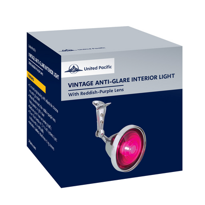 12V Vintage Anti-Glare Interior Light - Purple