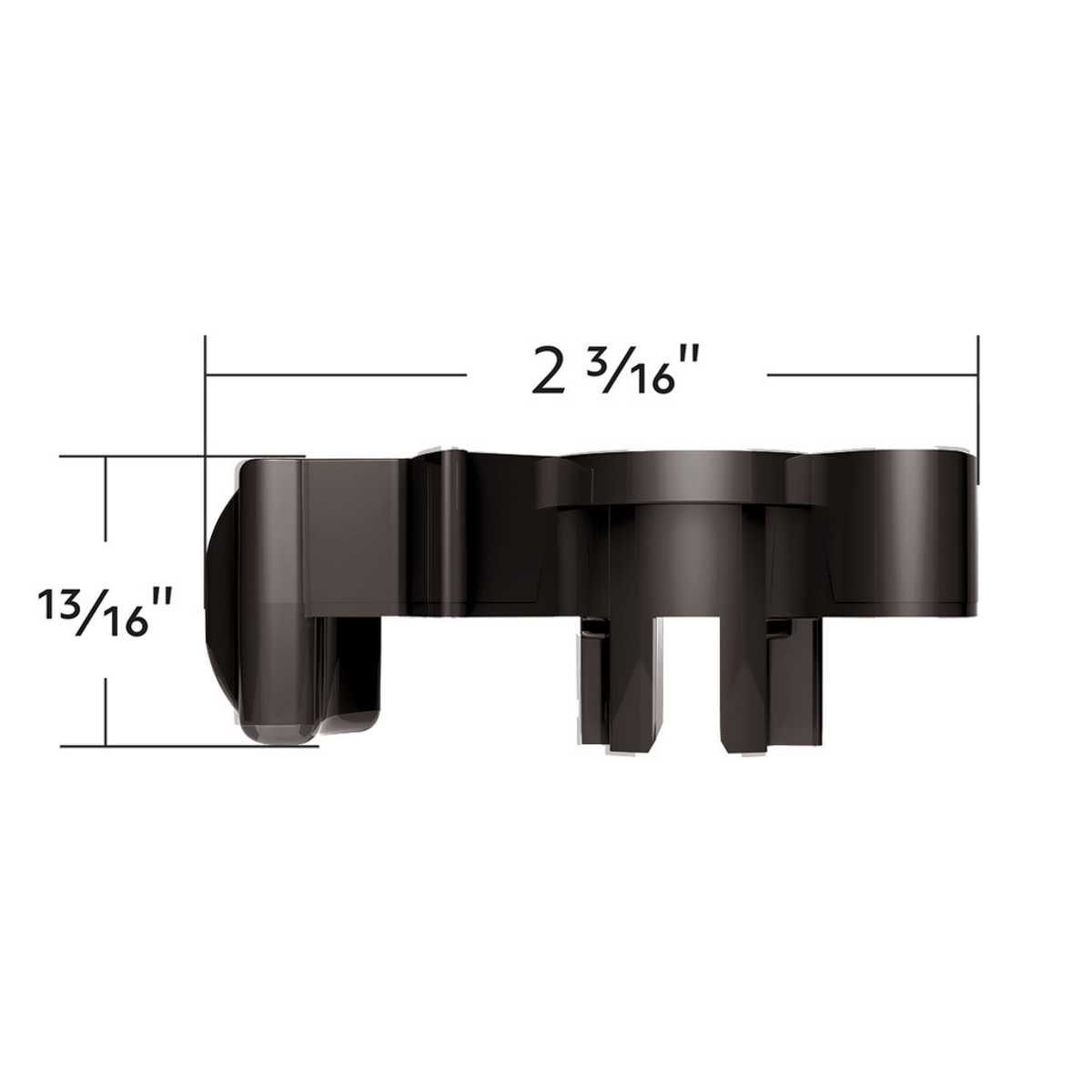 Candy Color Plastic Splitter Button For Eaton Fuller 13 Speed Shifter-Glossy Black