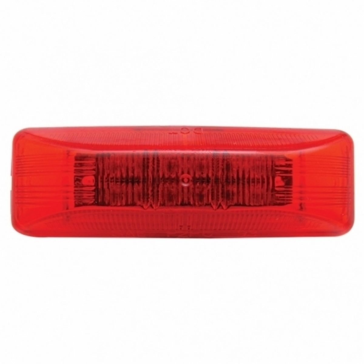 12 LED Rectangular Light Kit (Clearance/Marker) - Red LED/Red Lens (Bulk)