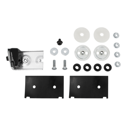 Door Glass Mounting Bracket & Guide Set For 1969-70 Ford Mustang - R/H
