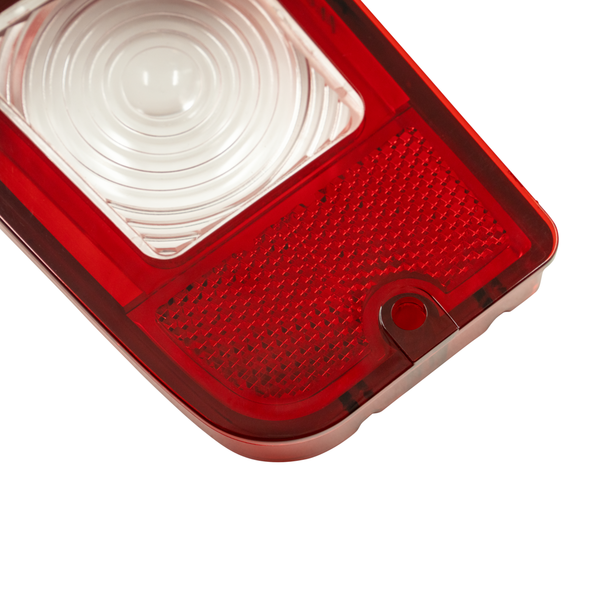 Bundle (2pcs): Tail Light Lens For 1967-1977 Ford Bronco-L/H; Tail Light Lens For 1967-1977 Ford Bronco-R/H
