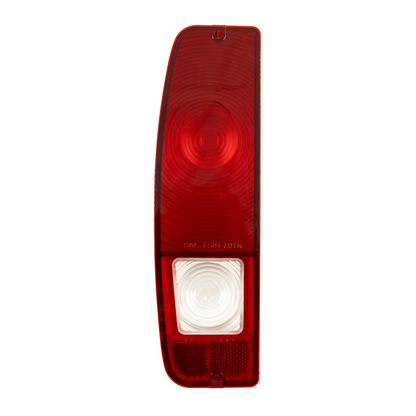 Bundle (2pcs): Tail Light Lens For 1967-1977 Ford Bronco-L/H; Tail Light Lens For 1967-1977 Ford Bronco-R/H