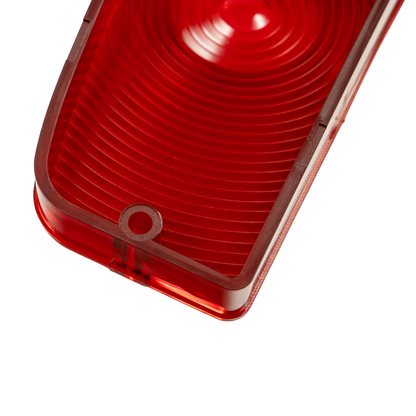 Bundle (2pcs): Tail Light Lens For 1967-1977 Ford Bronco-L/H; Tail Light Lens For 1967-1977 Ford Bronco-R/H