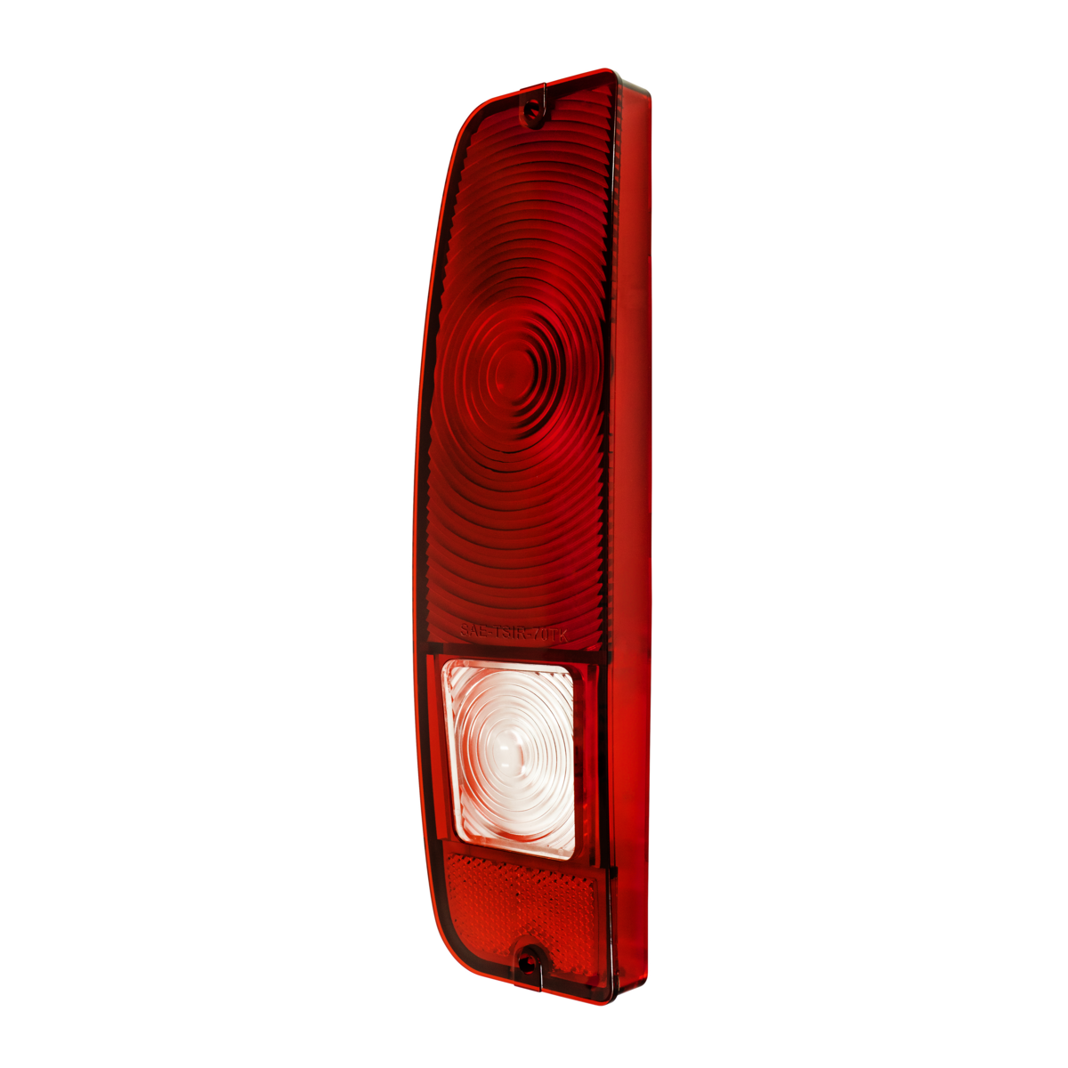 Bundle (2pcs): Tail Light Lens For 1967-1977 Ford Bronco-L/H; Tail Light Lens For 1967-1977 Ford Bronco-R/H