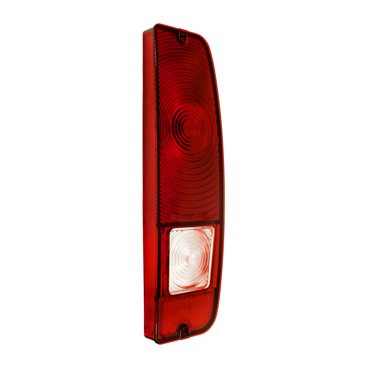 Bundle (2pcs): Tail Light Lens For 1967-1977 Ford Bronco-L/H; Tail Light Lens For 1967-1977 Ford Bronco-R/H