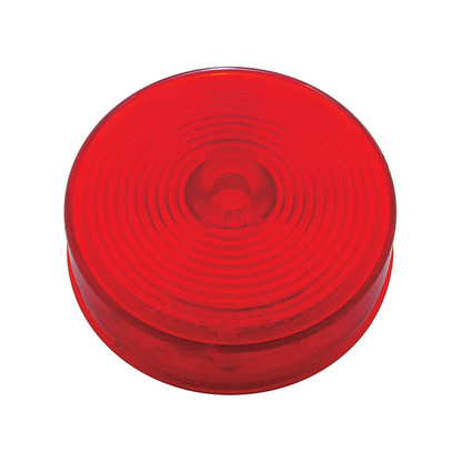 2.5" Round Light (Clearance/Marker) - Red Lens
