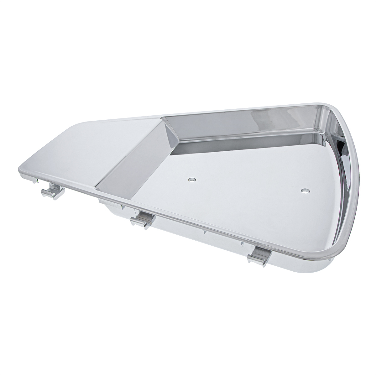 Chrome Plastic Dash Top Tray For 2018-2024 Volvo VNL
